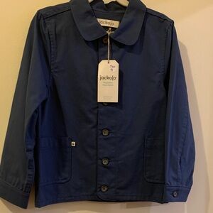 Jack by BB Dakota Kids Dark Navy Cotton Jean Jacket